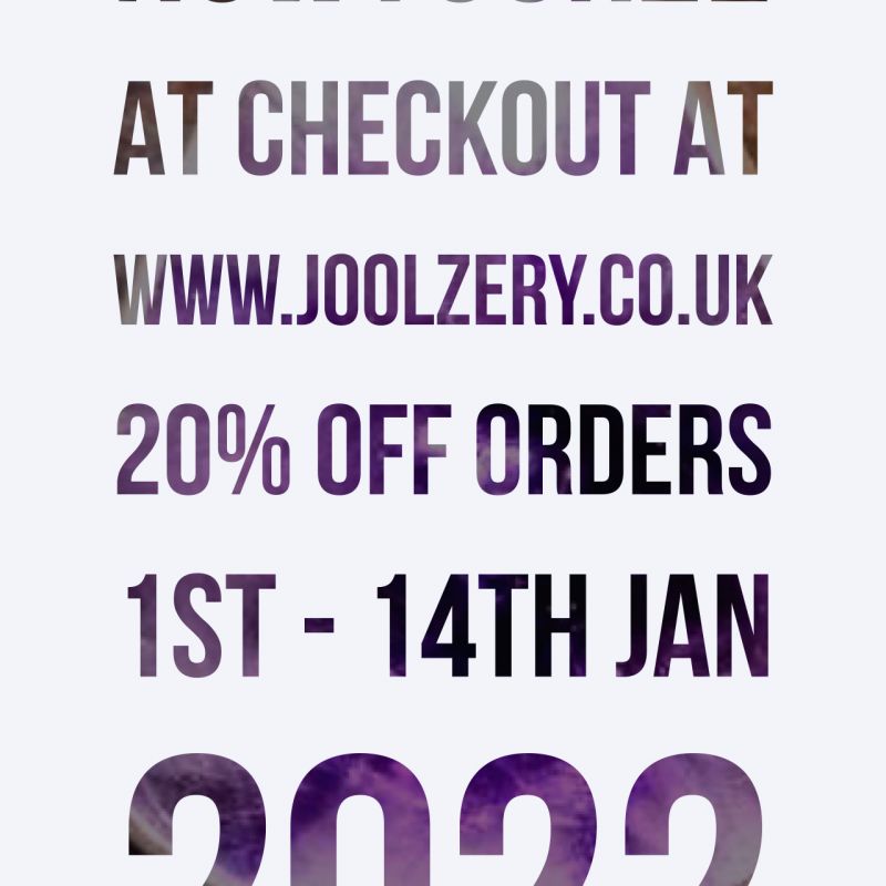 Joolzery 2022 New Years Sale Voucher Code